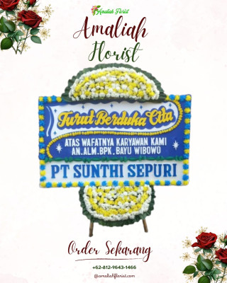 Papan Bunga Duka di Tambelangan